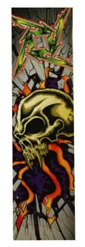 Metallica Pro Backbox Decal for Wood Backbox - Right